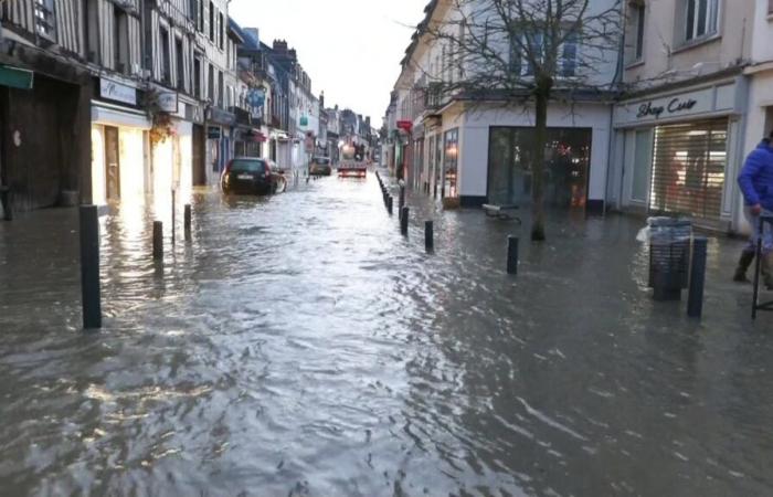 l’Epte straripa a Gisors, il picco dovrebbe “mantenere per tutto il weekend”