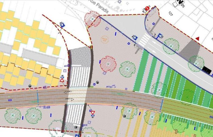 A breve il tram vieterà il passaggio alle #auto tra Fragnée e Les Guillemins: il piazzale sarà pedonale