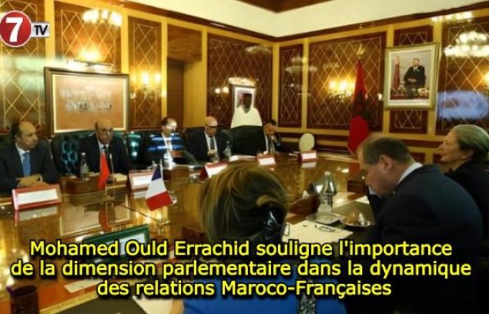 Mohamed Ould Errachid sottolinea l’importanza della dimensione parlamentare nella dinamica delle relazioni marocchino-francesi – Le7tv.ma