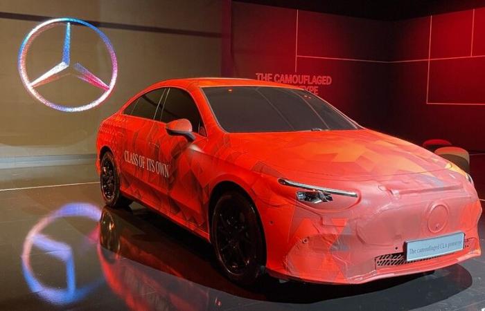 La Mercedes CLA è ancora timida al Motor Show di Bruxelles 2025