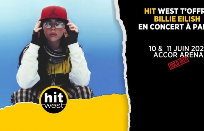 HIT WEST TI OFFRE BILLIE EILISH IN CONCERTO A PARIGI