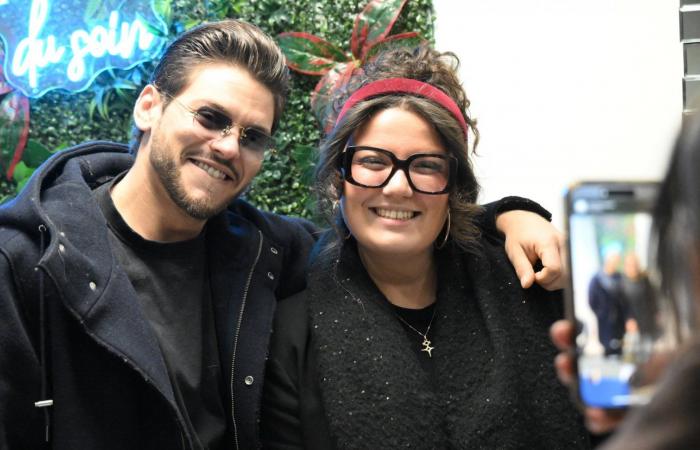 LE CREUSOT: Radiosa, l’attrice Rayane Bensetti ha fatto brillare gli occhi dei suoi fan, alla Maison du Soin