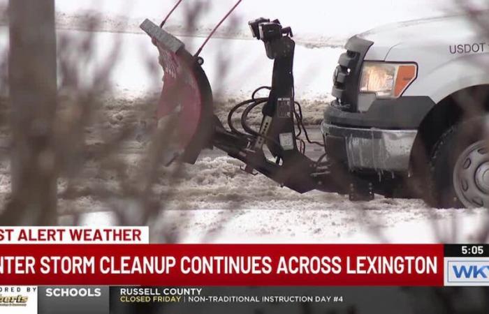 Gli imprenditori di Lexington contribuiscono a far arare le strade