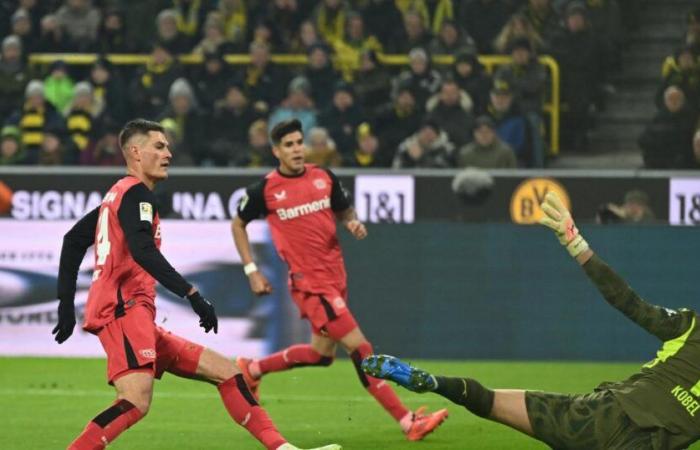 Il Bayer Leverkusen batte il Borussia Dortmund e mette pressione al Bayern