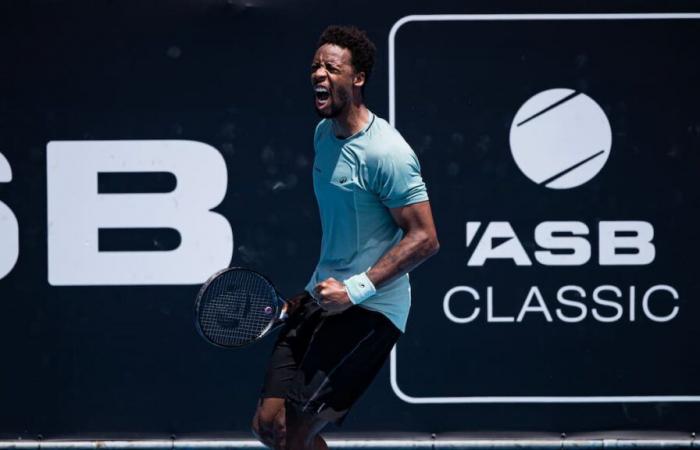 Il “guerriero” Gael Monfils raggiunge la finale dell’ASB Classic ad Auckland, battendo Nishesh Basavareddy