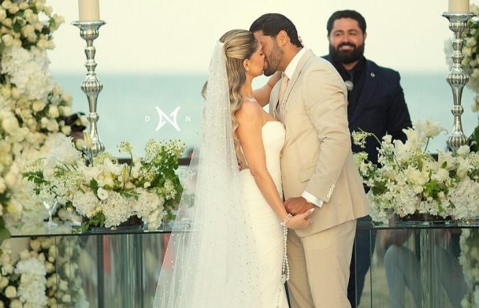 Il fotografo di SC registra il secondo matrimonio di Hulk e Camila Ângelo, del valore di R$ 20 milioni