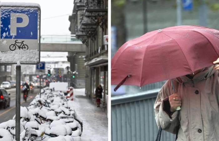 Meteo venerdì: neve sulle Alpi, pioggia nella Svizzera romanda