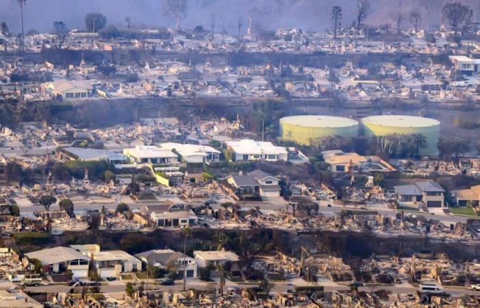 Viste dal cielo, le conseguenze “apocalittiche” degli incendi di Los Angeles