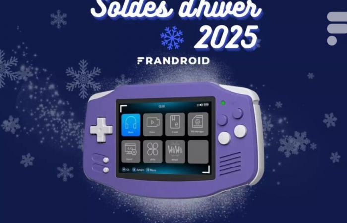 La nuova console portatile retrò con il look GBA è tornata in vendita per i saldi invernali