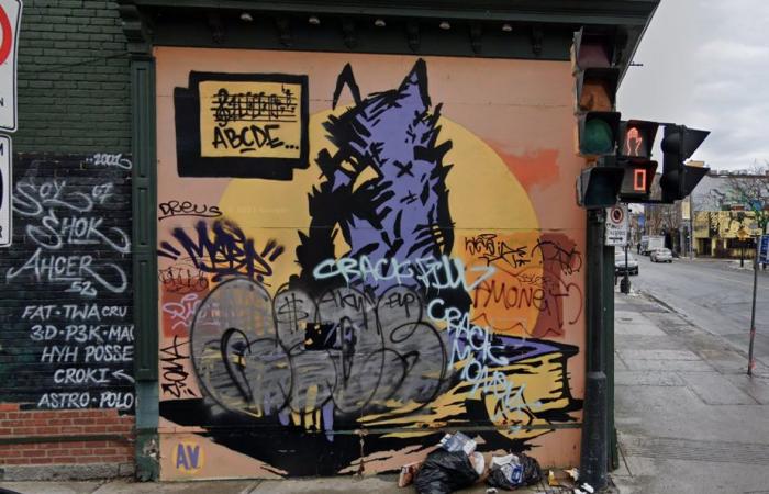 Murale di Michel Rabagliati vandalizzato | Una nuova illustrazione del divario tra muralisti e artisti dei graffiti