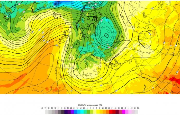 Meteo venerdì: neve sulle Alpi, pioggia nella Svizzera romanda