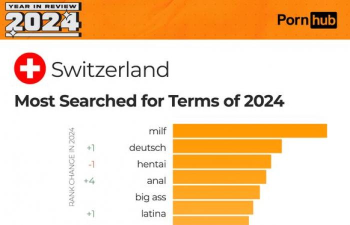 ciò che gli svizzeri hanno guardato di più nel 2024