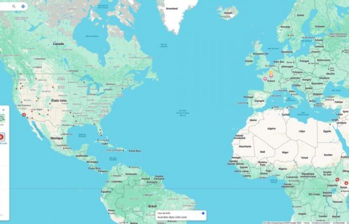 Incendi boschivi: Google Maps permette di tracciare gli incendi, come funziona?