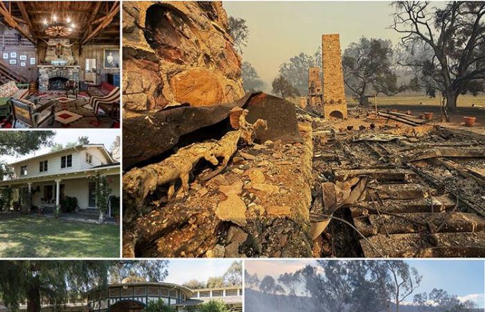 L’incendio di Palisades distrugge case ed edifici storici nel Will Rogers State Historic Park e nel Topanga State Park