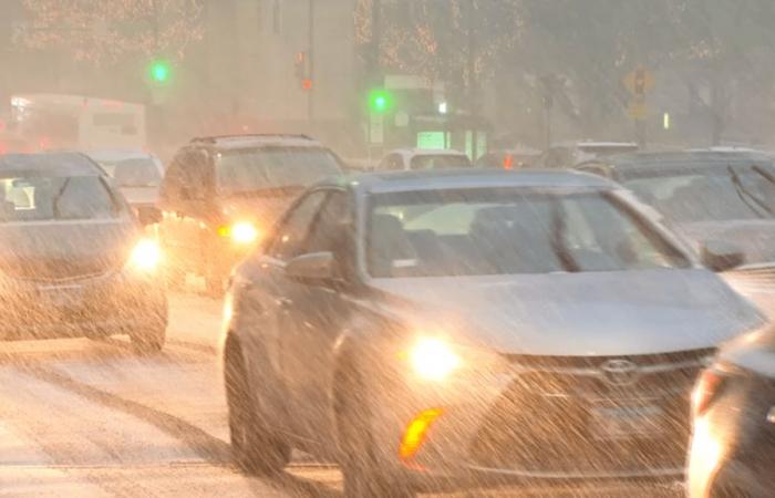 Le nevicate potrebbero portare a condizioni stradali scivolose nell’Illinois – NBC Chicago