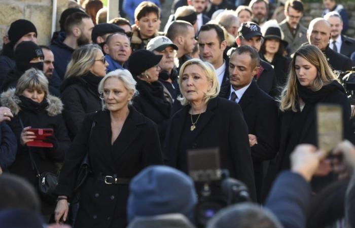 Jordan Bardella, Marine Le Pen… Chi era presente al funerale di Jean-Marie Le Pen?