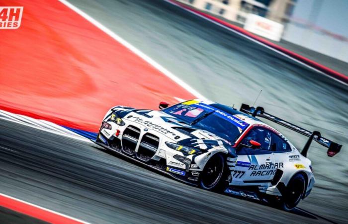 24 ore da Dubai – H+1: la BMW M4 GT3 EVO prende il vantaggio