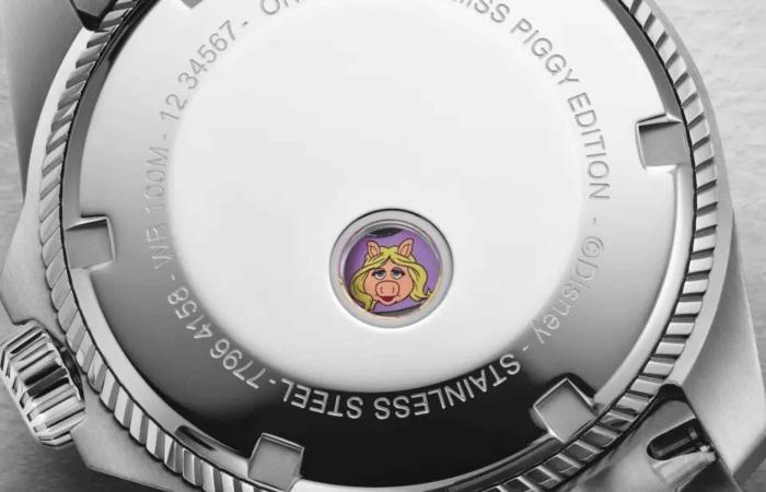 Propilot x Miss Piggy, un orologio scintillante dal design audace