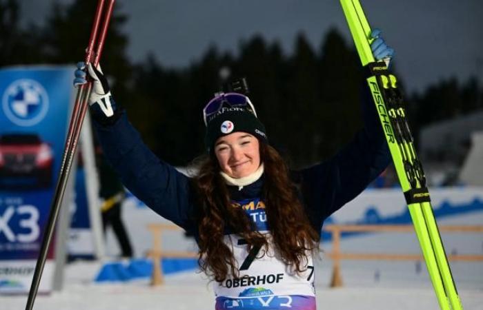 Lou Jeanmonnot vince l’inseguimento, terza vittoria in altrettante gare ad Oberhof per la Francia