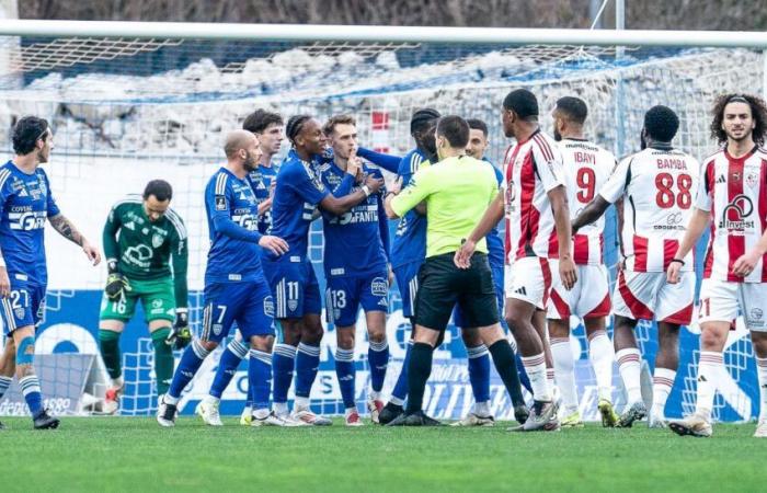 Durante l’intervallo, il Bastia ha battuto l’Ajaccio nel derby corso