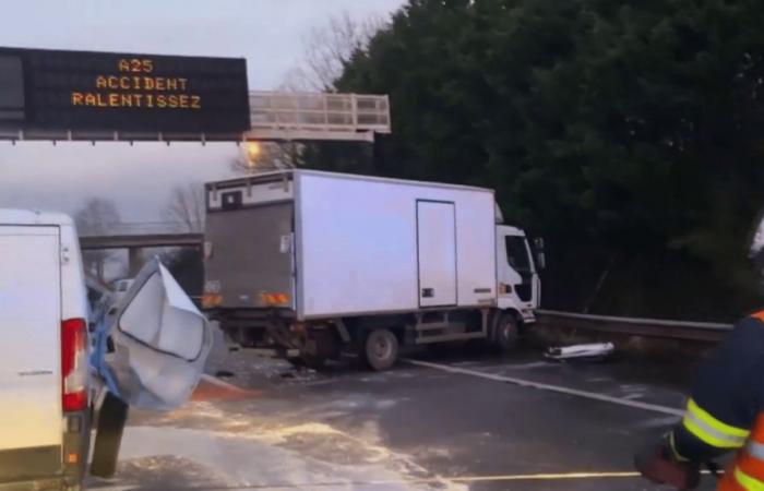 sulla A25 e sulla A26 si sono verificati diversi incidenti