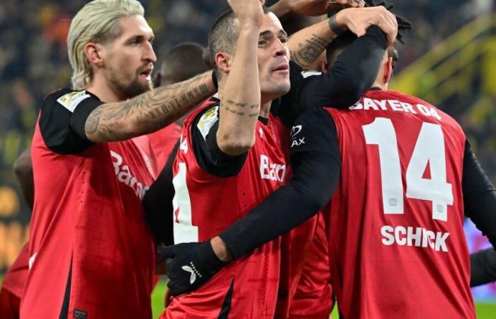 Calcio: il Leverkusen vince in casa del Dortmund e mette pressione al Bayern