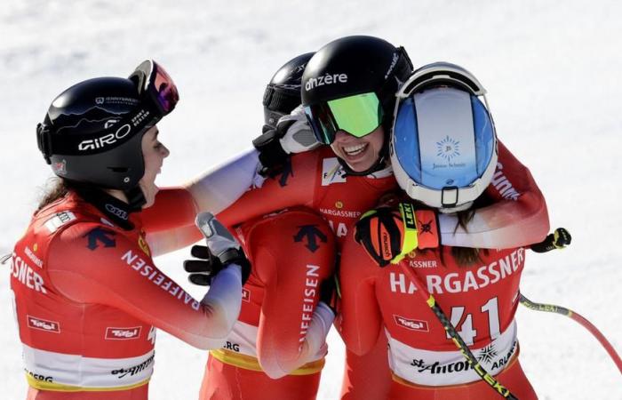 Straordinaria Malorie Blanc seconda, prima discesa per Brignone