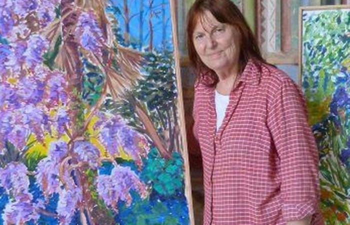 Omaggio nel Gers: l’artista Peggy Kluck ha chiuso la sua scatola dei colori