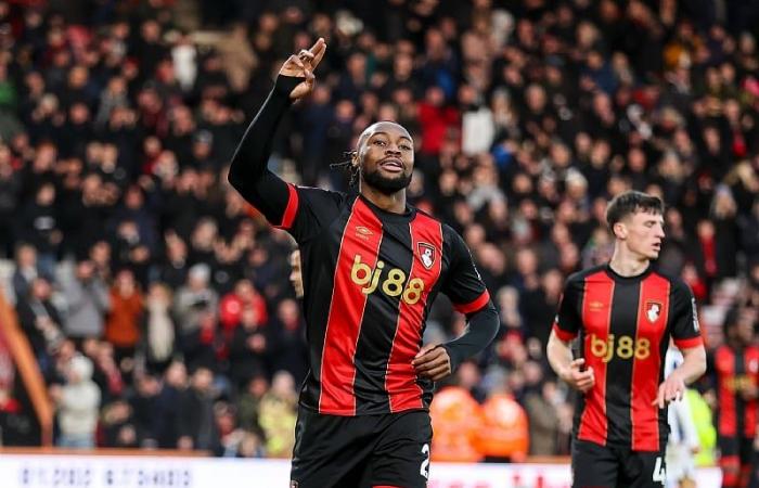 L’attaccante del Ghana Antoine Semenyo è protagonista con un gol e un assist mentre il Bournemouth batte il West Brom 5-1