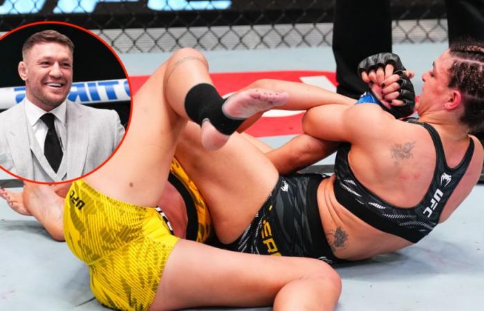 Conor McGregor chiede la trilogia di Mackenzie Dern contro Amanda Ribas dopo che UFC Vegas 101 si conclude con un brutto armbar