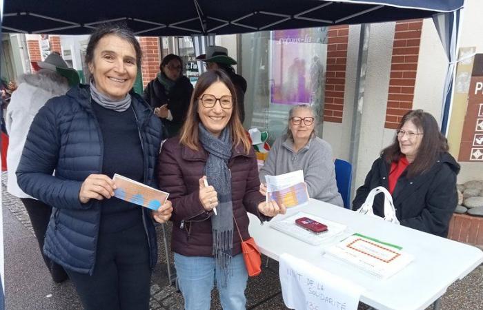 Isola-Jourdain. Solidarietà in azione al mercato all’aperto