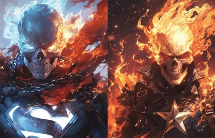 13 personaggi in stile Ghost Rider