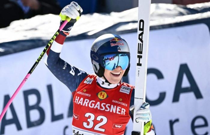 Lindsey Vonn finisce sesta nella prima gara di discesa libera di Coppa del Mondo in sei anni