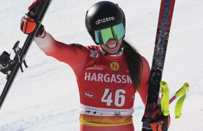 Malorie Blanc finisce sul podio a St. Anton