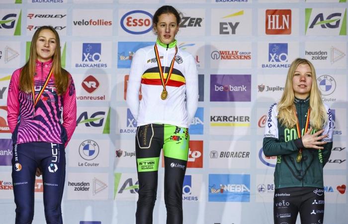 Sanne Laurijssen vince il titolo belga di ciclocross tra le ragazze junior, Lentel Huys la migliore esordiente