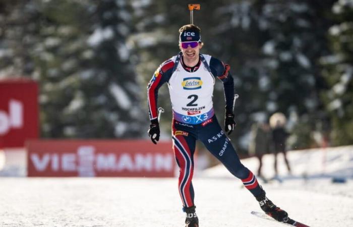 Coppa del Mondo. Oberhof: tripletta norvegese nell’inseguimento con la vittoria di Laegreid, gli azzurri ai piedi del podio