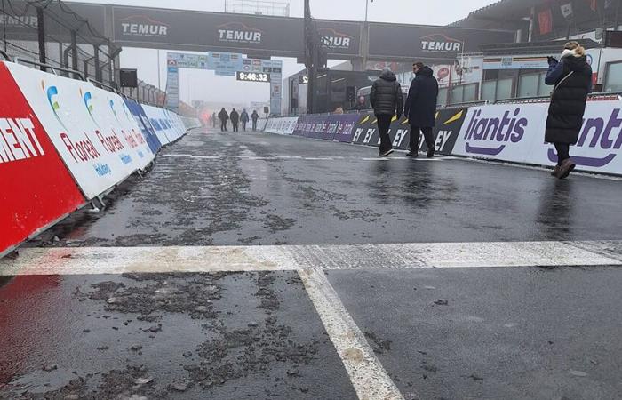 Ancora troppo scivoloso il ciclocross BK di Zolder: “Stergeremo molta sabbia per le gare di fondo pomeridiane”