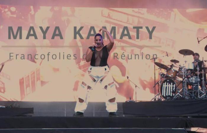 Maya Kamaty alle Francofolies della Reunion