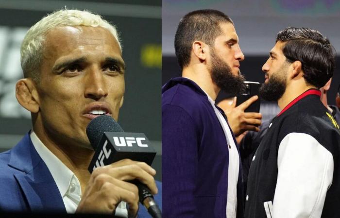 Charles Oliveira conferma di essersi offerto di essere il combattente di riserva per Islam Makhachev contro Arman Tsarukyan 2; rivela se sarà in prima fila all’UFC 311