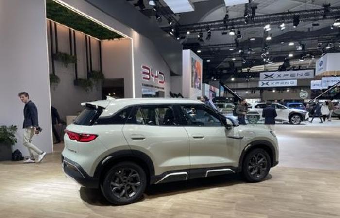 Il SUV BYD Atto 2 presente al Motor Show di Bruxelles