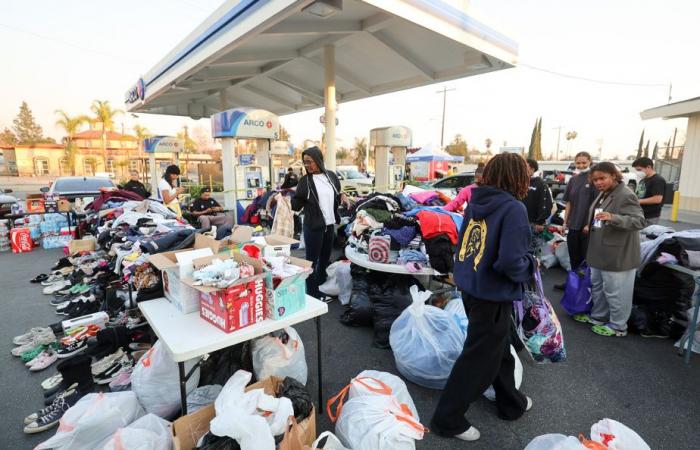 La stampa in California | Distruzione, disordine e aiuto reciproco