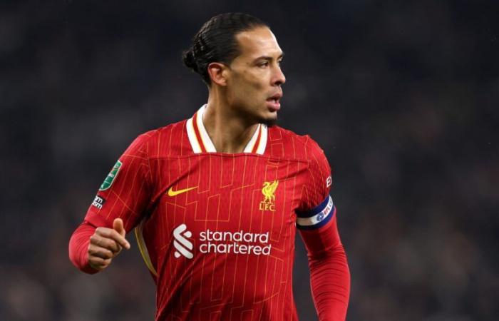 Virgil van Dijk ringrazia i tifosi del Liverpool in viaggio per gli sforzi degli Spurs