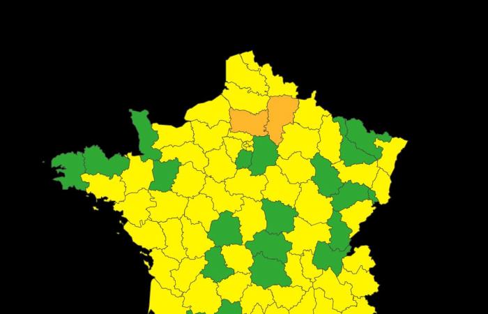 L’Oise mette in allerta arancione per inondazioni, allerta mantenuta nell’Aisne