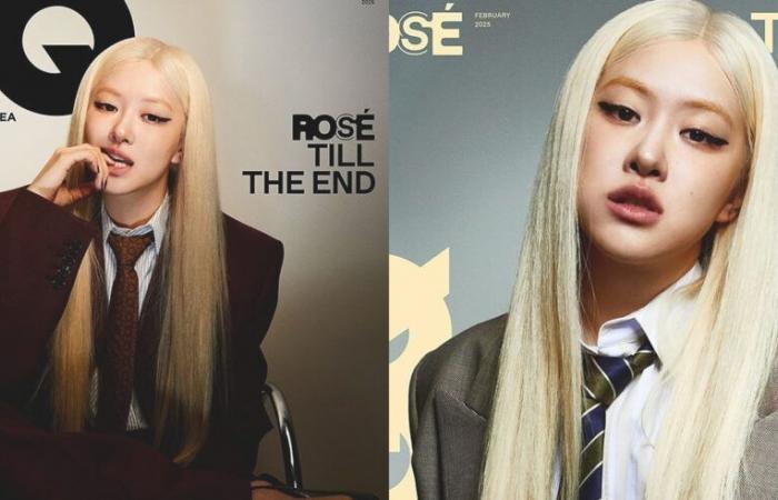 Rosé (BLACKPINK) posa sulla copertina di GQ KOREA per Saint Laurent – ​​K-GEN