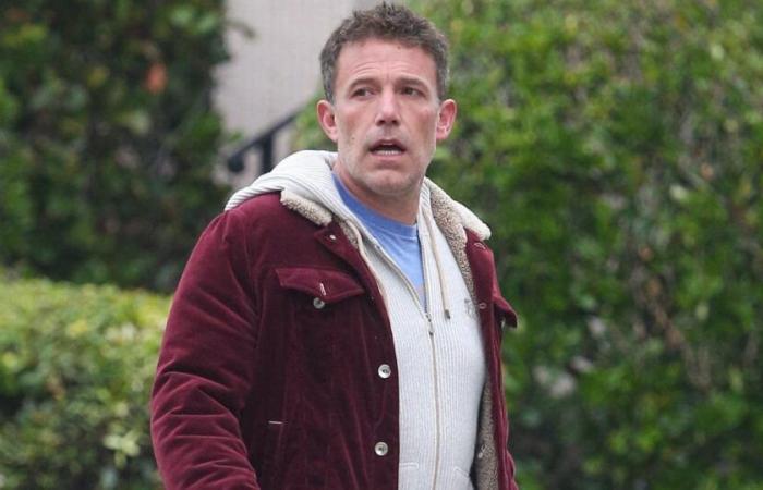 Nel caos di Los Angeles, lo struggente abbraccio di Ben Affleck e sua figlia Violet