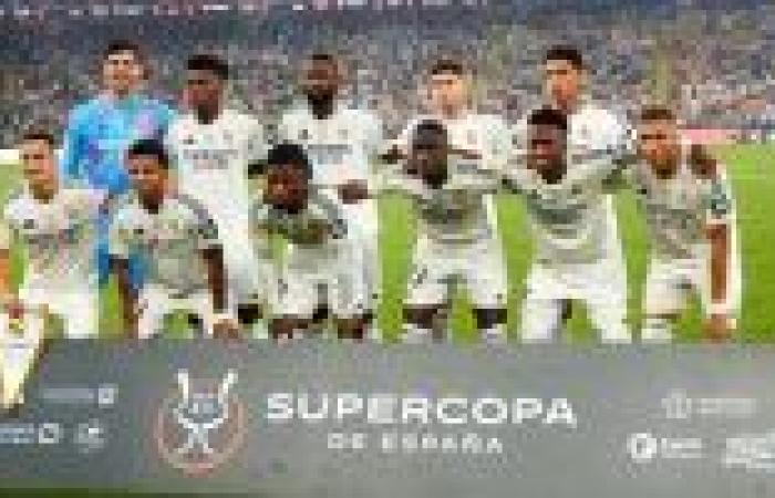 Le assenze del Real Madrid contro il Barcellona nella finale di Supercoppa spagnola