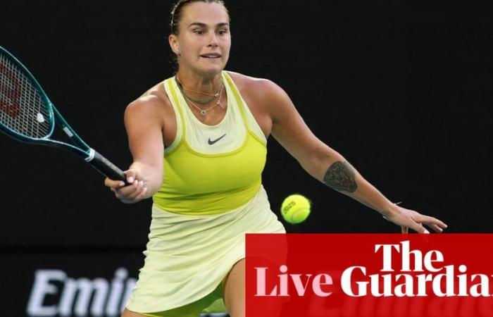 Australian Open 2025: Sabalenka batte Stephens, Zverev in azione il prossimo giorno – live | Australian Open 2025