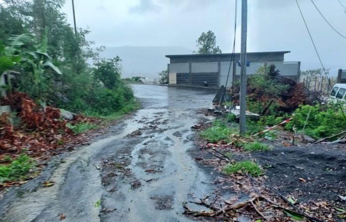 piogge torrenziali cadono su Mayotte, meno di un mese dopo il devastante passaggio del Chido