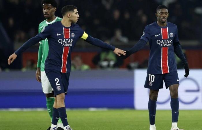 Il PSG vince grazie alla doppietta di Ousmane Dembélé contro l’ASSE