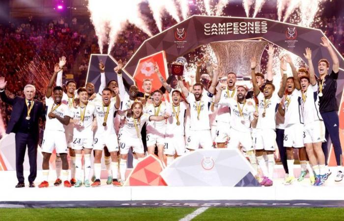 La formazione della finale della Supercoppa del Real Madrid contro l’FC Barcelona: tutta la forza